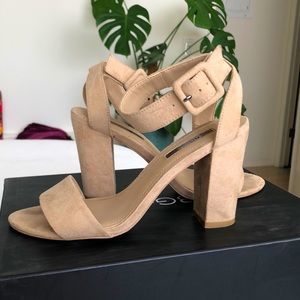 BCBG Nude Heels